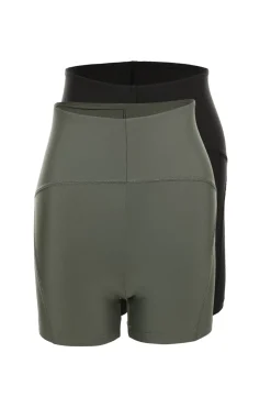 Pack de 2 leggings deportivos cortos