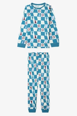 Pack de 2 pijamas largos de dinosaurios Chess Time para ni&ntilde;os
