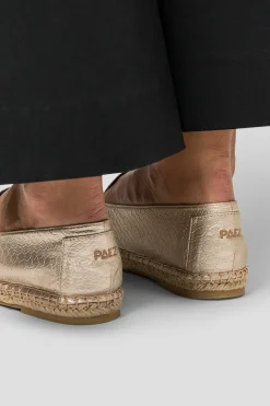 Paez Moc Vegan Leather Snake Gold