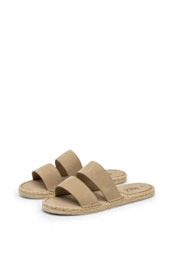 Paez Sandal Straps Vegan Suede Sand