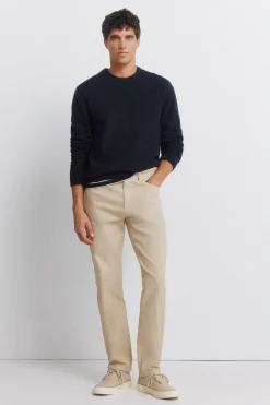 Pantal&oacute;n 5 bolsillos lavado slim fit