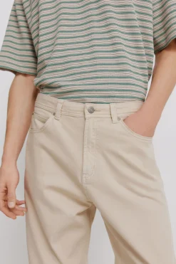 Pantal&oacute;n 5 bolsillos lavado straight fit