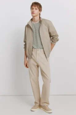 Pantal&oacute;n 5 bolsillos lavado straight fit