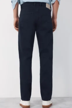 Pantal&oacute;n 5 bolsillos color regular fit