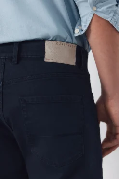 Pantal&oacute;n 5 bolsillos color regular fit