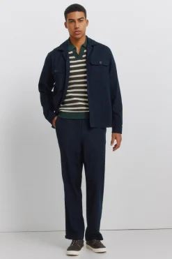 Pantalón algodón straight fit