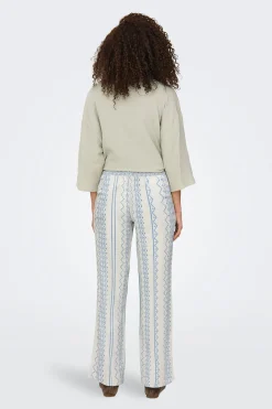 Pantal&oacute;n ancho bambula