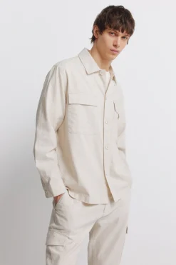 Pantal&oacute;n cargo lino slim fit