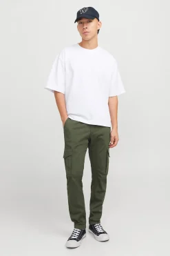 Pantalón cargo slim fit