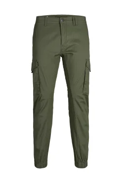 Pantalón cargo slim tapared fit PLUS