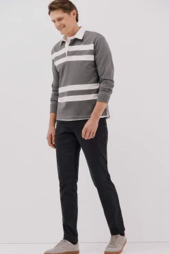 Pantal&oacute;n chino print slim