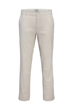 Pantal&oacute;n chino regular fit lino