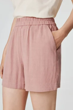 Pantal&oacute;n corto lino