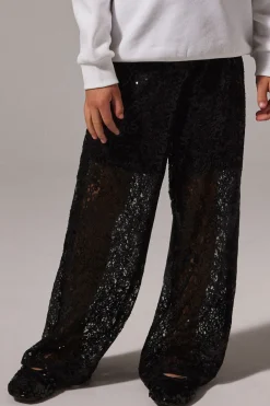 Pantal&oacute;n culotte de lentejuelas de ni&ntilde;a