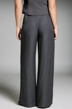 Pantal&oacute;n de traje wide leg