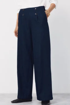 Pantalón denim sastre