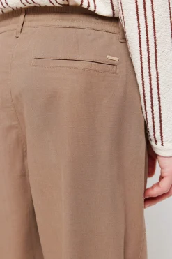 Pantal&oacute;n dobby straight fit