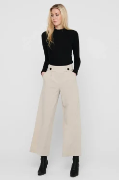 Pantal&oacute;n estilo culotte largo