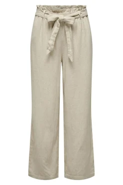 Pantal&oacute;n largo de lino