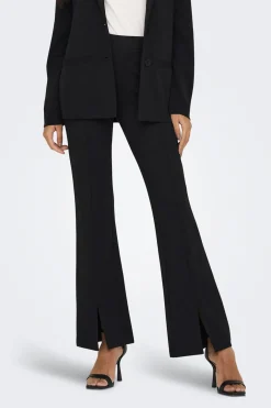 Pantal&oacute;n largo de talle medio