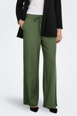 Pantal&oacute;n largo lino