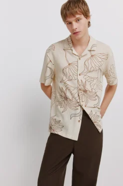 Pantal&oacute;n lino recto straight fit