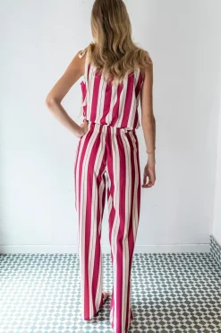 Pantal&oacute;n palazzo el&aacute;stico