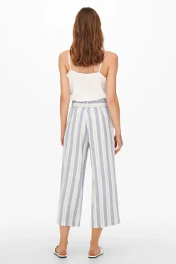 Pantal&oacute;n Palazzo mezcla de lino