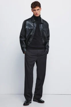 Pantal&oacute;n rayas straight fit