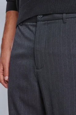 Pantal&oacute;n rayas straight fit