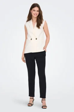 Pantalón recto fluido