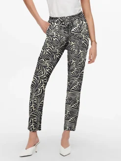 Pantalón recto fluido