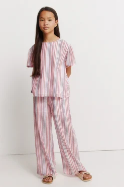 Pantal&oacute;n set lurex ni&ntilde;a