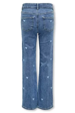 Pantal&oacute;n vaquero bordado ni&ntilde;a