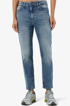 Pantal&oacute;n vaquero de largo tobillero