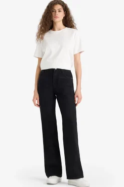 Pantal&oacute;n vaquero de talle alto