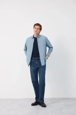 Pantal&oacute;n vaquero straight fit