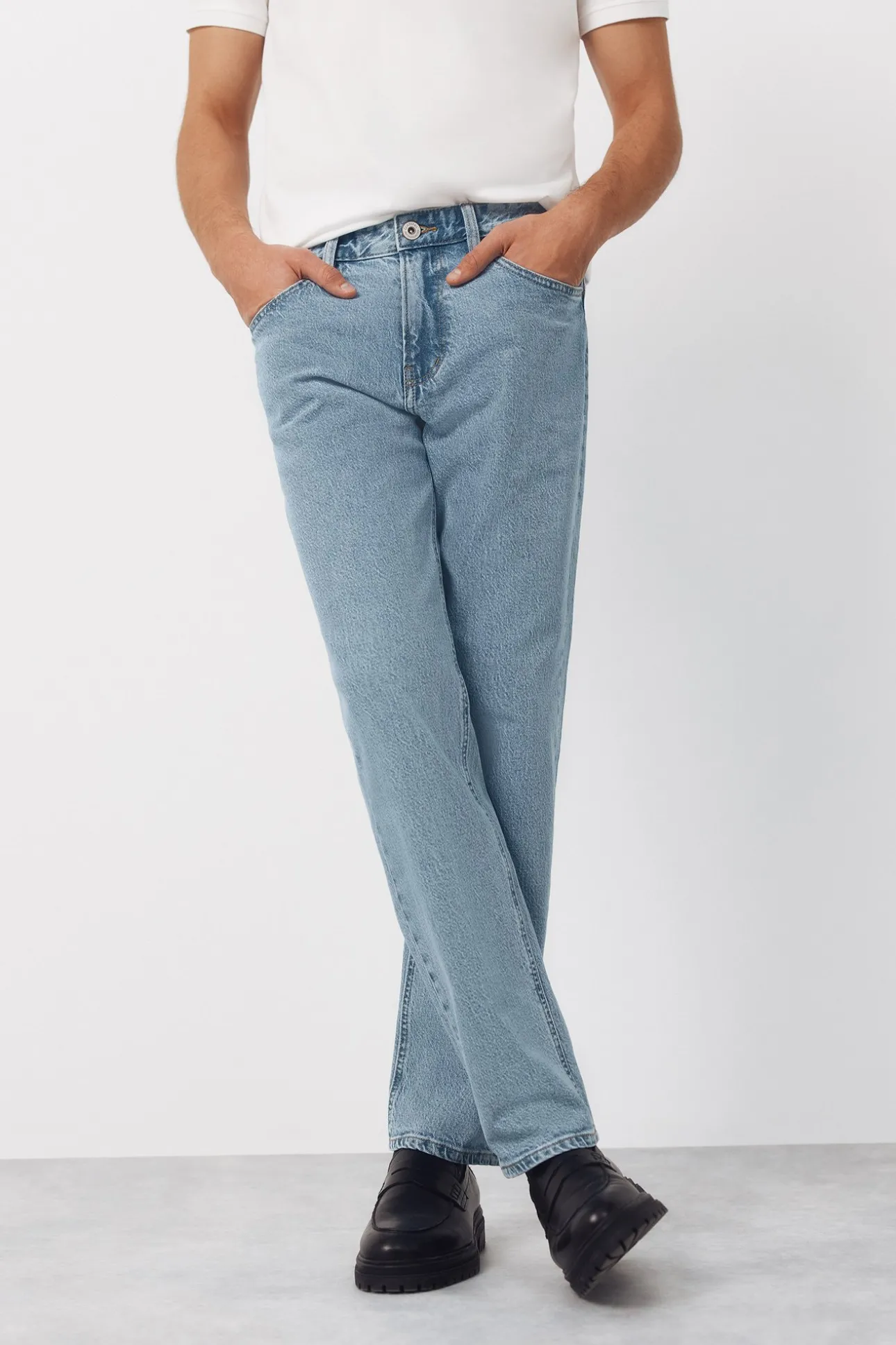 Pantalón vaquero straight fit
