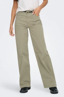 Pantal&oacute;n wide con cintur&oacute;n