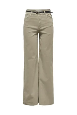 Pantal&oacute;n wide con cintur&oacute;n