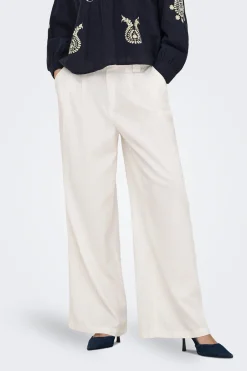 Pantal&oacute;n wide de lino