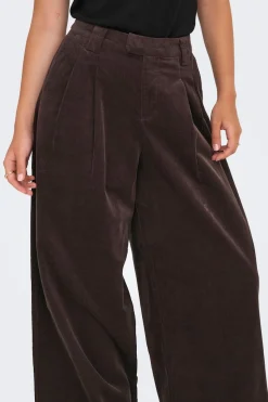 Pantal&oacute;n wide leg de pinzas