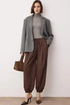 Pantalones bombachos flu&iacute;dos