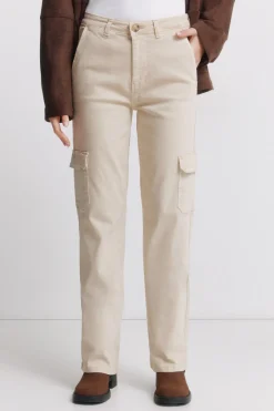 Pantalones cargo algod&oacute;n