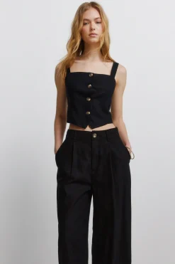 Pantalones de lino tailoring