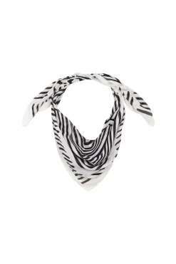 Pa&ntilde;uelo satinado geom&eacute;trico