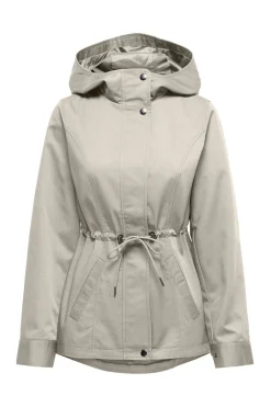 Parka con capucha