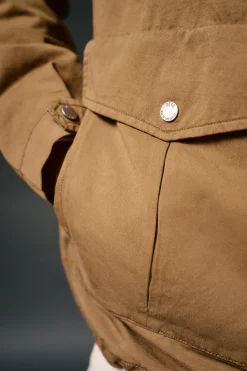 Parka corta algod&oacute;n