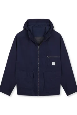 Parka corta con capucha