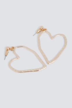 Pendientes coraz&oacute;n